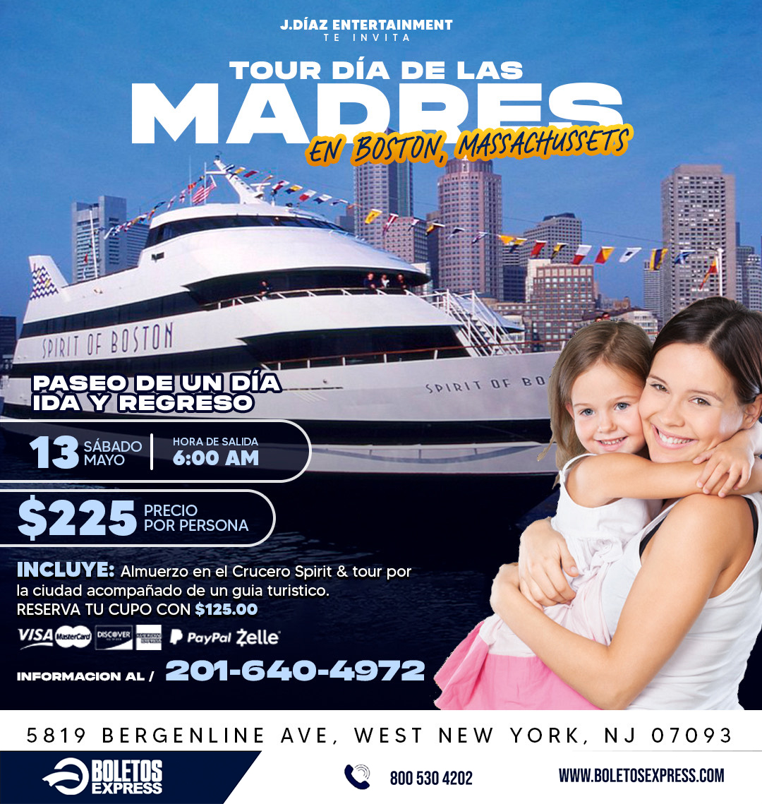 TOUR DIA DE LAS MADRES Tickets BoletosExpress
